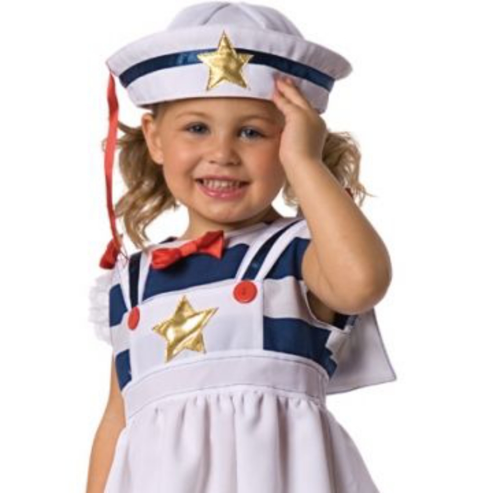 Sweet Little Girl Sailor Costume 3T-4T
